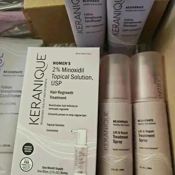 Keranique Hair Regrowth Treatment Kit Women's Minoxidil - Picture 4 of 6